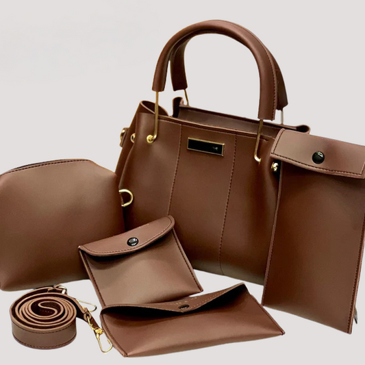 Premium 5-Piece Handbag Set