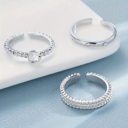Enamel Ring with Synthetic Zirconia
