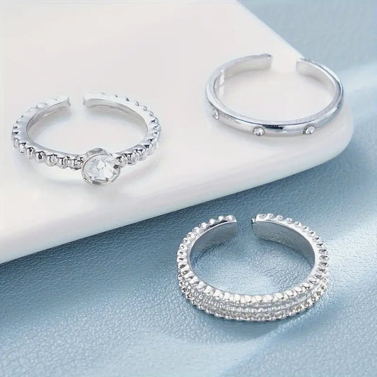Enamel Ring with Synthetic Zirconia