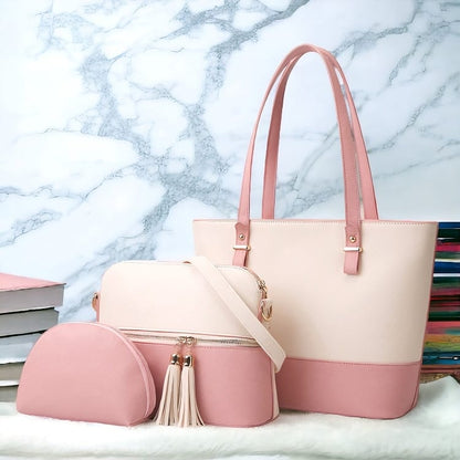 Versatile 3-Piece Handbag