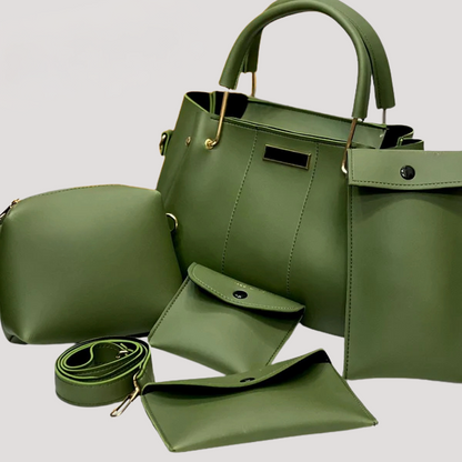 Premium 5-Piece Handbag Set
